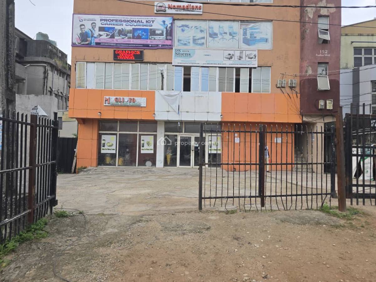 a Very Good Space Directly on The Road for Commercial Purposes, Awolowo Way, Ikeja, Lagos, Commercial Property for Rent