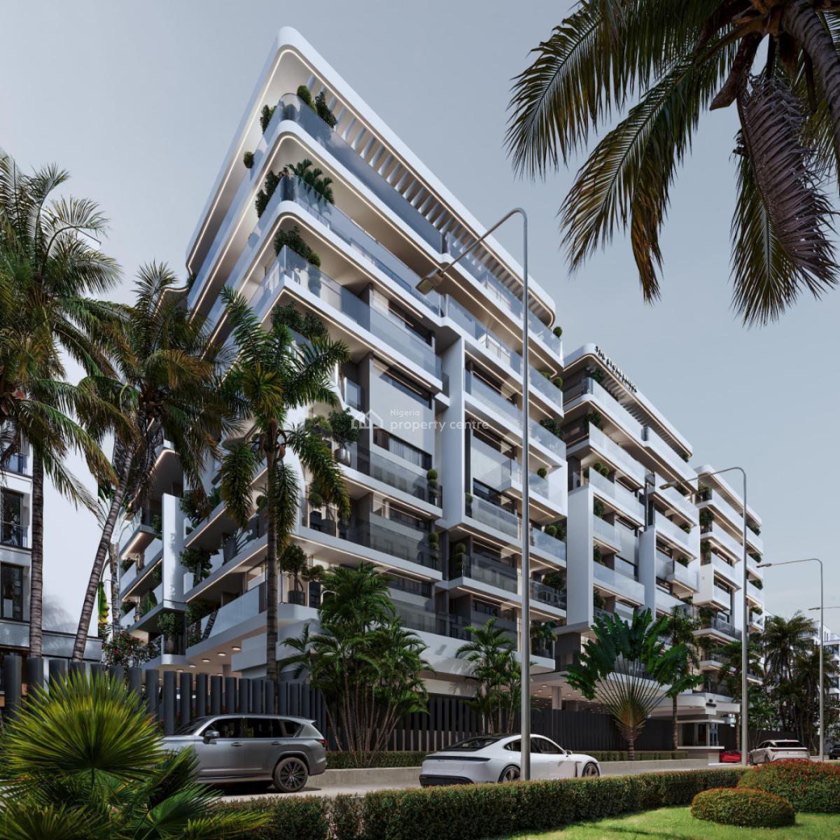 Elegant 1-3 Bedroom Apartments with Bq -- Offplan, Freedom Way, Lekki Phase 1, Lekki, Lagos, Flat / Apartment for Sale