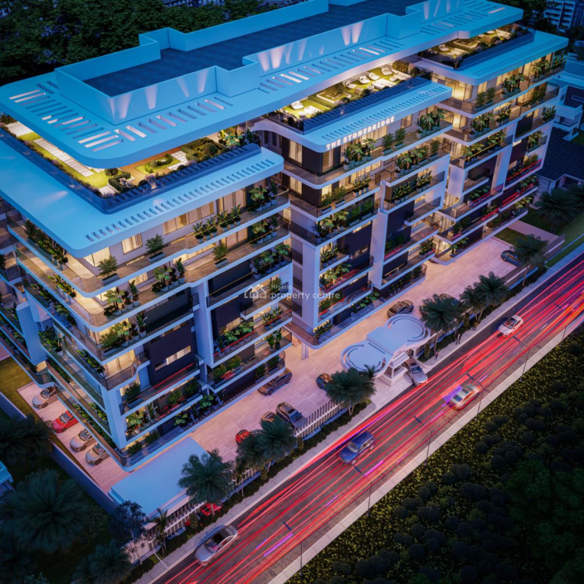 Elegant 1-3 Bedroom Apartments with Bq -- Offplan, Freedom Way, Lekki Phase 1, Lekki, Lagos, Flat / Apartment for Sale