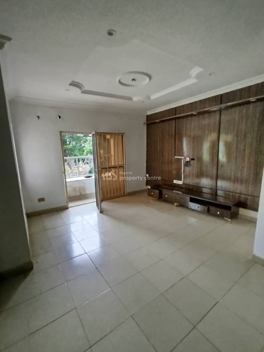 Lovely 3 Bedroom Flat with Bq on a First Floor Along a Tarred Road, Utako, Abuja, Flat / Apartment for Rent