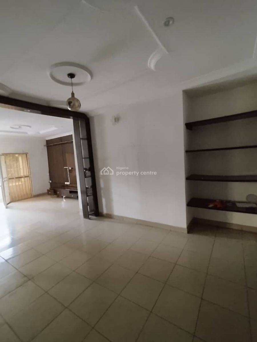 Lovely 3 Bedroom Flat with Bq on a First Floor Along a Tarred Road, Utako, Abuja, Flat / Apartment for Rent
