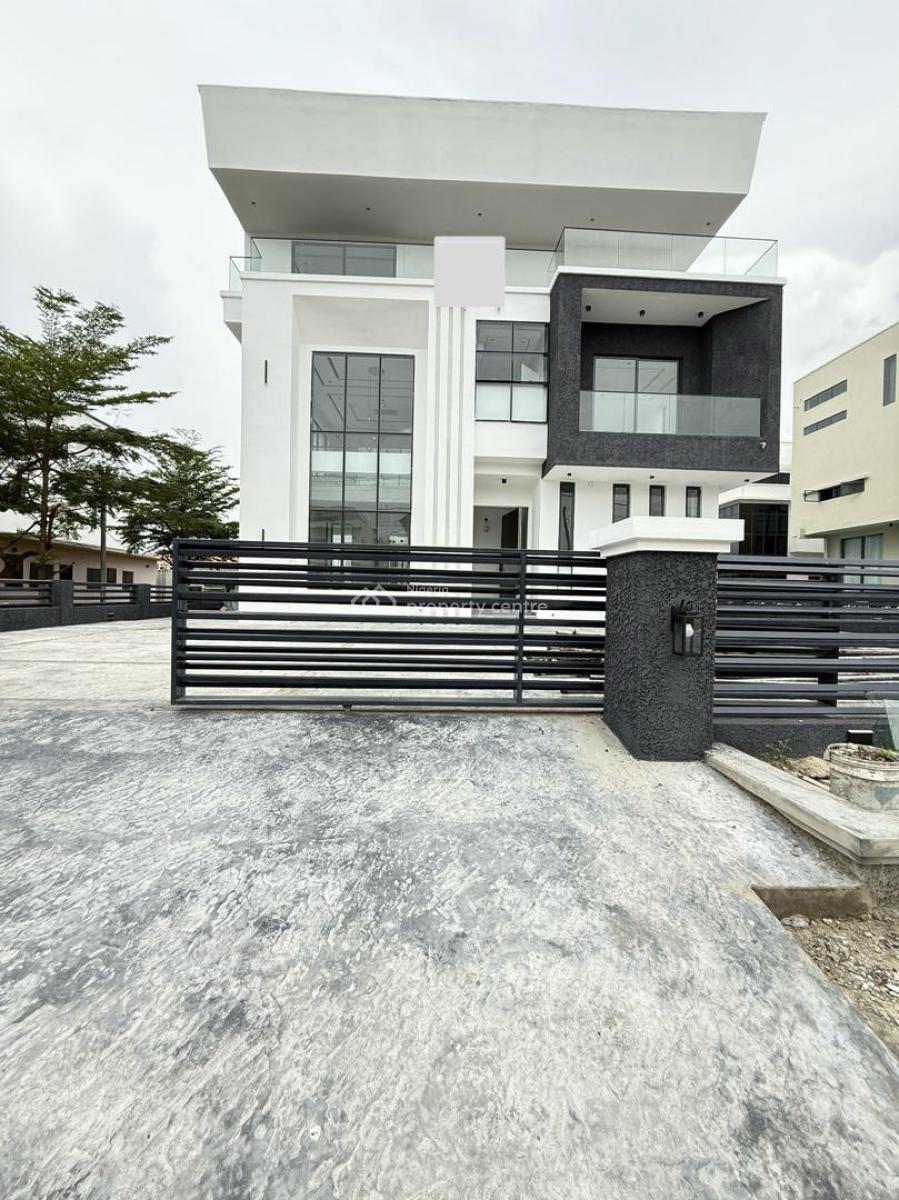 Iconic 5 Bedroom Detached with Cinema, Rooftop Terrace, Pool & Bq, Osapa, Lekki, Lagos, Detached Duplex for Sale