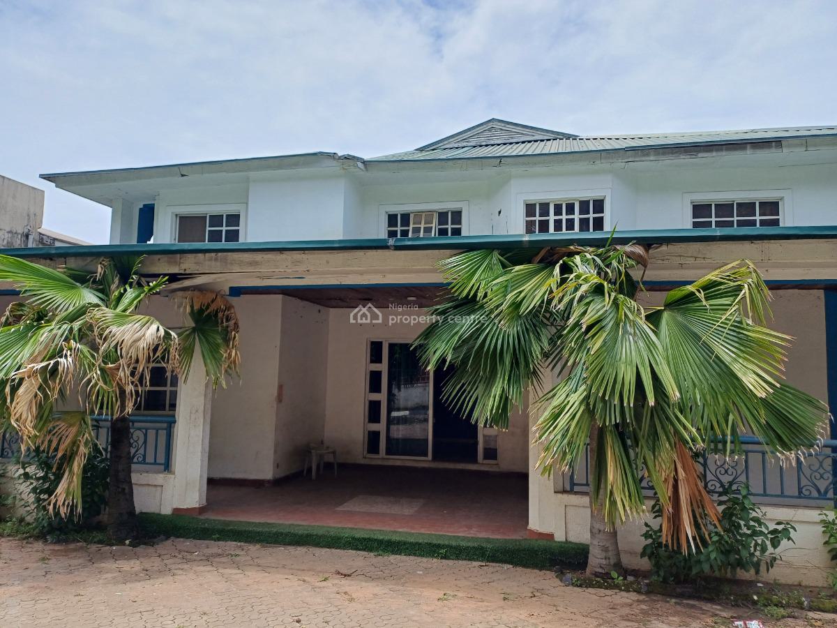 Spacious 9 Bedroom Detached Duplex with 2 Rooms Bq, Wuse 2, Abuja, Detached Duplex for Rent