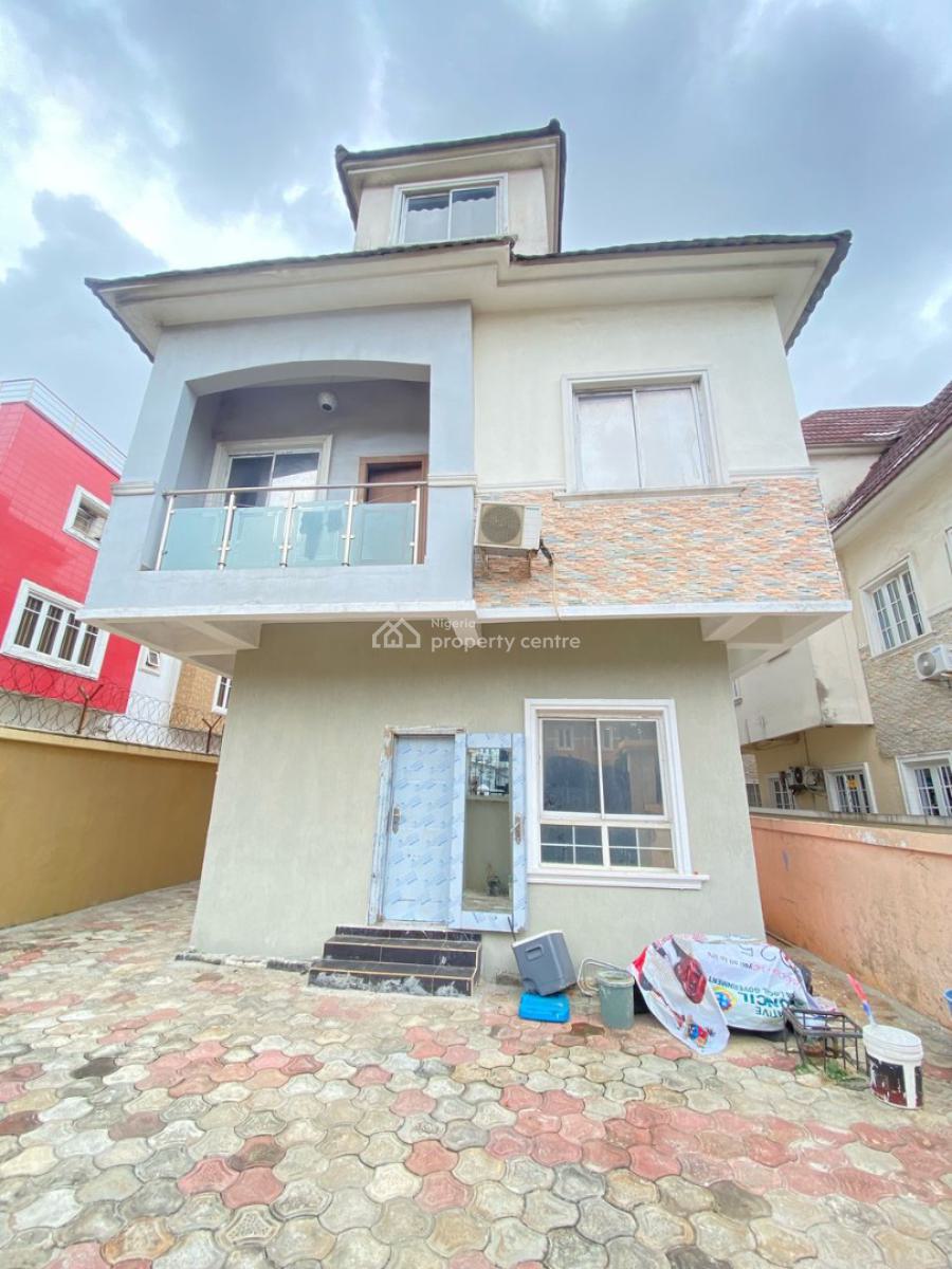 Spacious 5 Bedroom Detached Duplex with Bq and Self Compound, Chevron Lekki Lagos, Lekki, Lagos, Detached Duplex for Rent