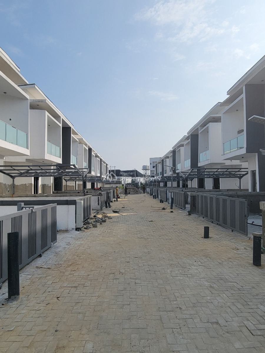 Newly Built 4 Bedroom Semi Detached Duplex, Orchid Road, Lafiaji, Lekki, Lagos, Semi-detached Duplex for Sale