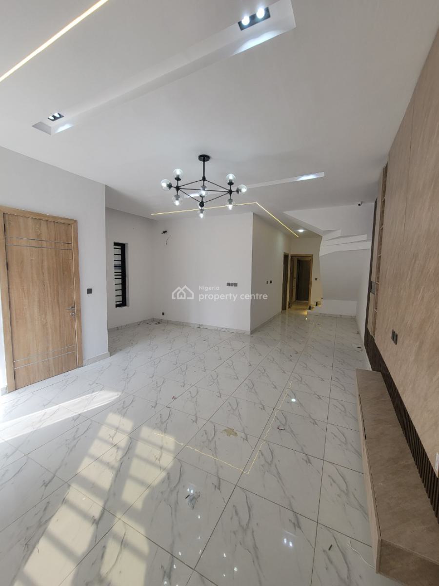 Newly Built 4 Bedroom Semi Detached Duplex, Orchid Road, Lafiaji, Lekki, Lagos, Semi-detached Duplex for Sale