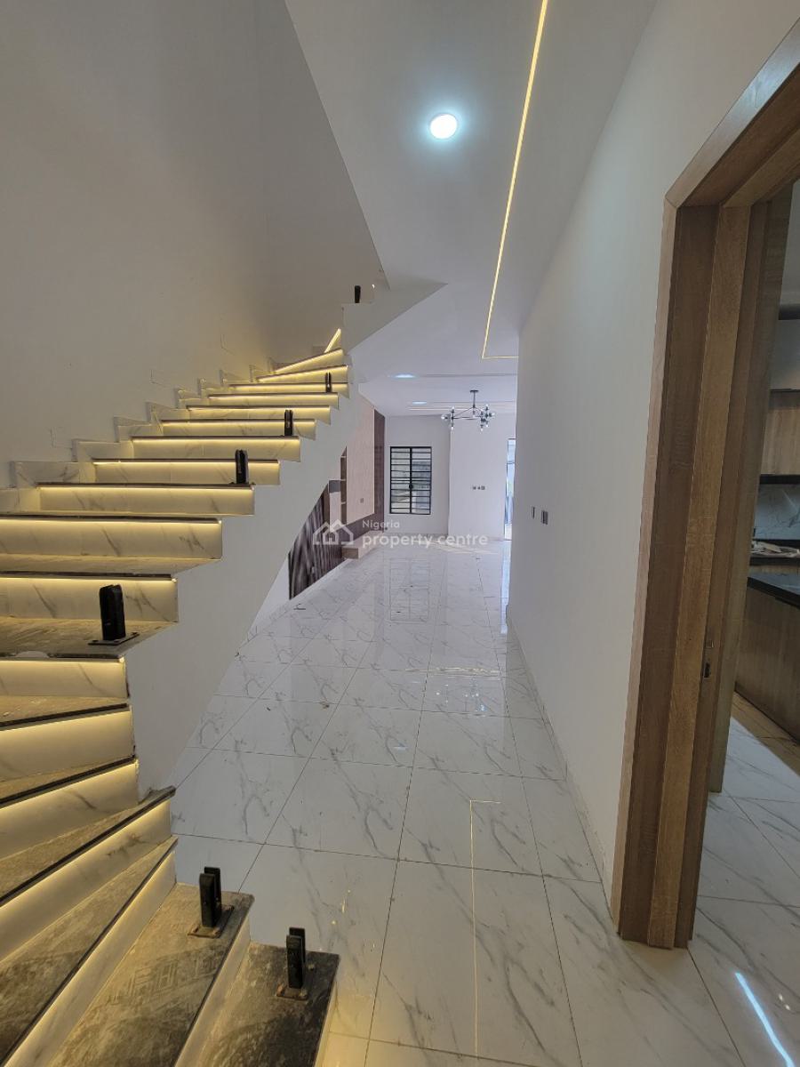 Newly Built 4 Bedroom Semi Detached Duplex, Orchid Road, Lafiaji, Lekki, Lagos, Semi-detached Duplex for Sale