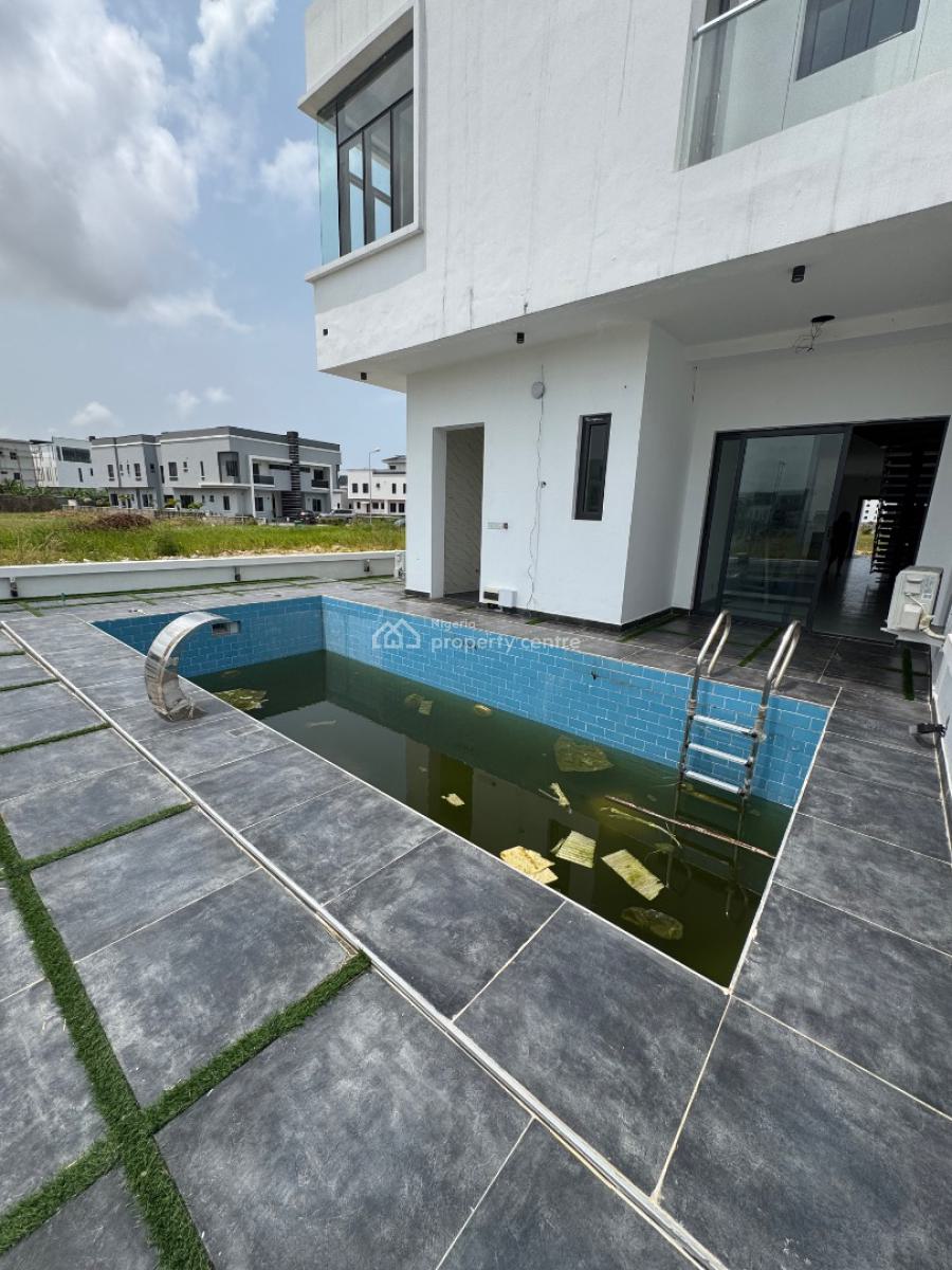 Newly Built 5 Bedroom Semi Detached House with Pool and Cinema, Ikate, Lekki, Lagos, Semi-detached Duplex for Sale