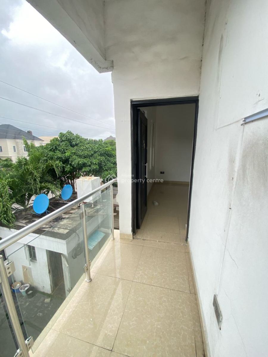 Lovely 4 Semi Detached Duplex with Bq and Self Compound, Chevron, Lekki, Lagos, Semi-detached Duplex for Rent
