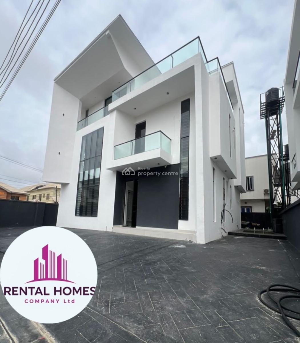 Newly Built 5 Bedroom Fully Detached Duplex, Osapa London, Lekki, Lagos, Detached Duplex for Sale