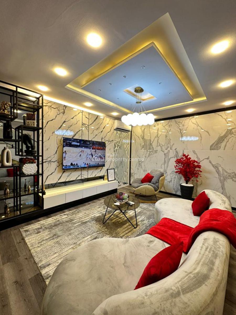 Luxurious 2 Bedrooms Maisonette with Pool and Snooker, Ikate, Lekki, Lagos, Flat / Apartment Short Let