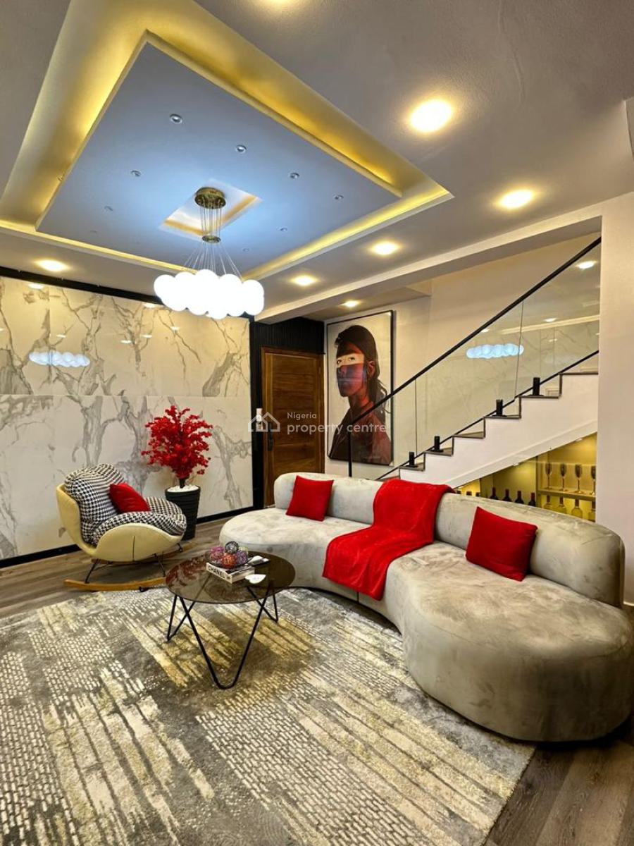 Luxurious 2 Bedrooms Maisonette with Pool and Snooker, Ikate, Lekki, Lagos, Flat / Apartment Short Let