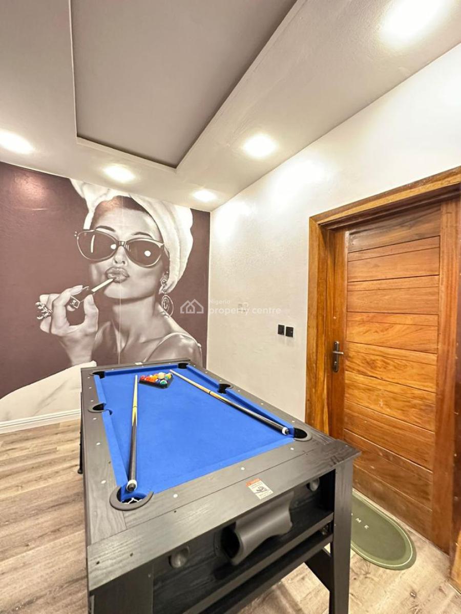 Luxurious 2 Bedrooms Maisonette with Pool and Snooker, Ikate, Lekki, Lagos, Flat / Apartment Short Let