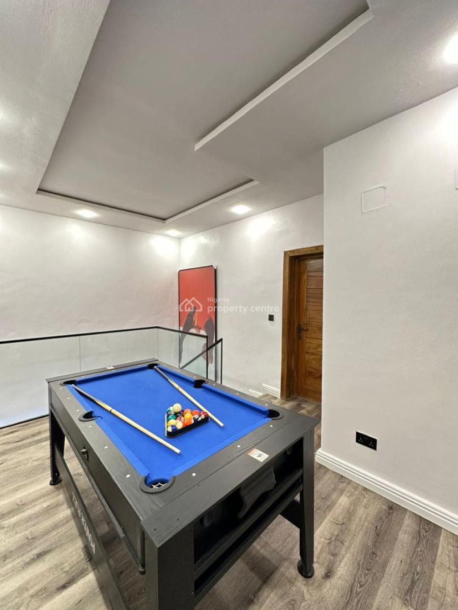 Luxurious 2 Bedrooms Maisonette with Pool and Snooker, Ikate, Lekki, Lagos, Flat / Apartment Short Let