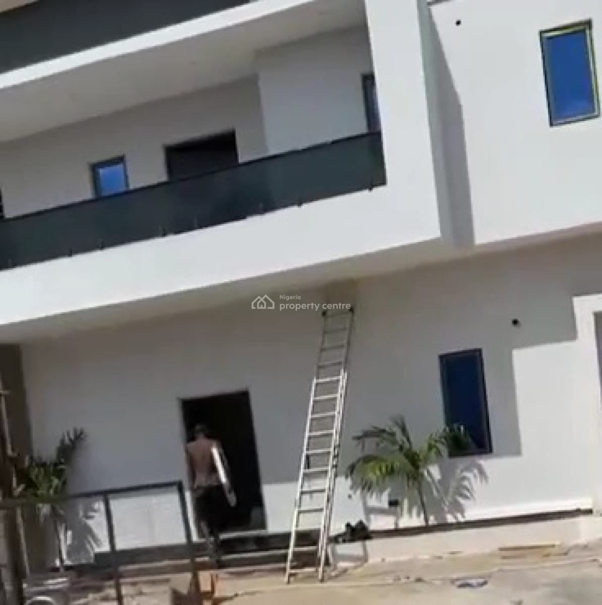2 New Duplexes of 4 Bedrooms Each, & Swimming Pool 100ft By 100ft Land, Ogumwenyi Community, Off Ugbor Central, Benin, Oredo, Edo, House for Sale