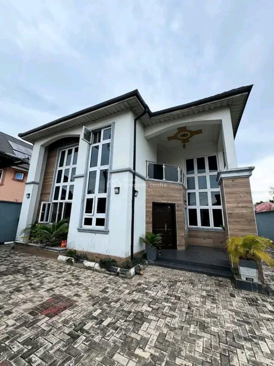 Executive Luxury 4 Bedroom Duplex with Modern Facilities, Farm Road 2, Eliozu, Port Harcourt, Rivers, Detached Duplex for Sale