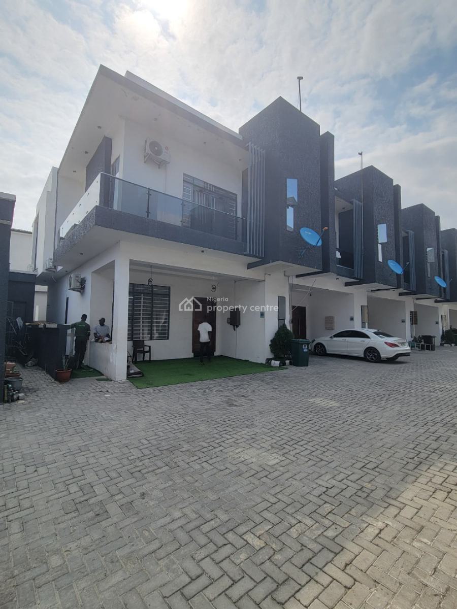 4 Bedroom Terrace Duplex, Orchid Road, Lafiaji, Lekki, Lagos, Terraced Duplex for Rent