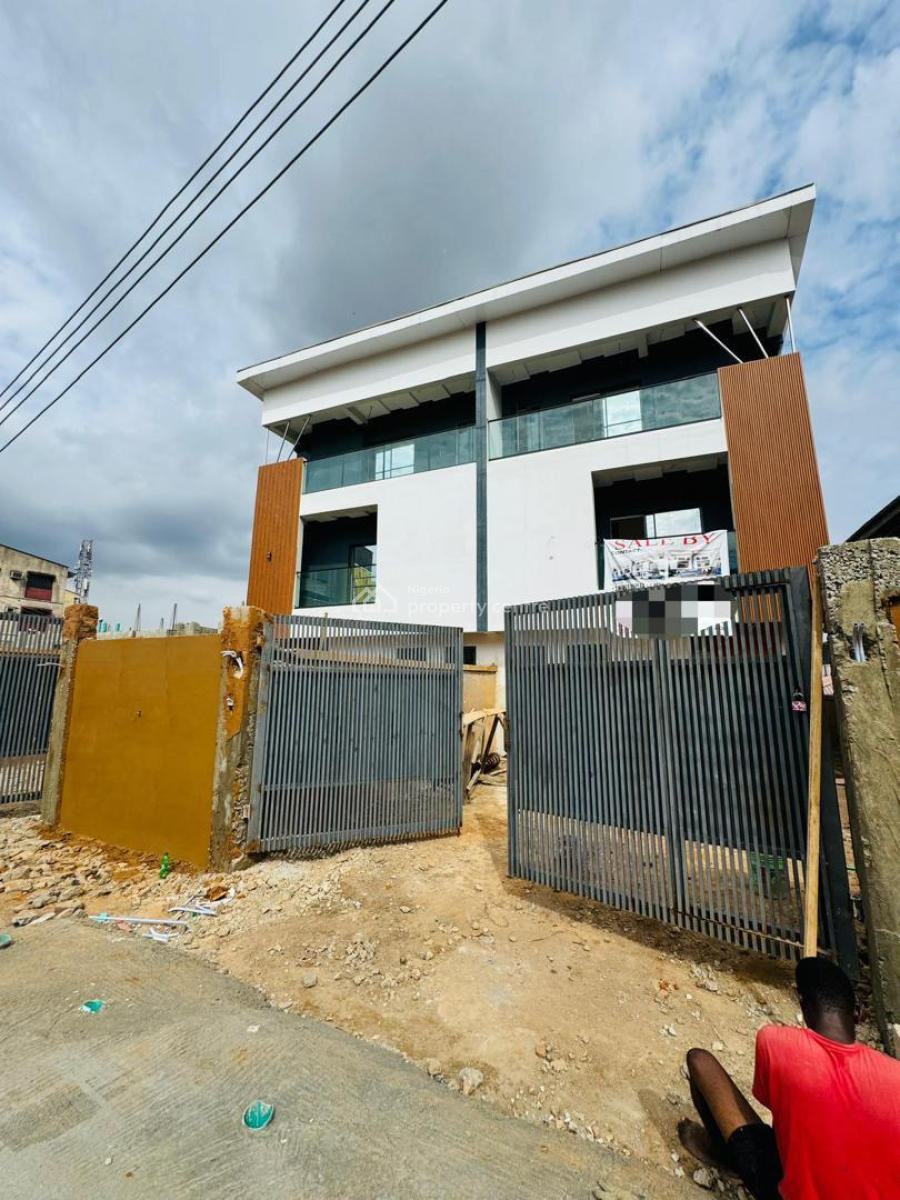 Astonishing Newly Built 5 Bedroom Semi Detached House with a Bq, Adeniyi Jones, Ikeja, Lagos, House for Sale