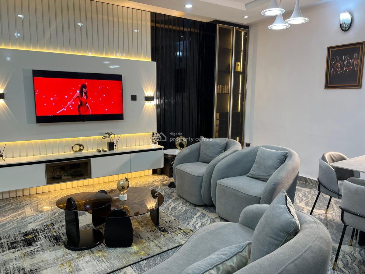 Modernized New 3 Bedroom Apartment, Awuse Estate, Opebi, Ikeja, Lagos, Flat / Apartment Short Let