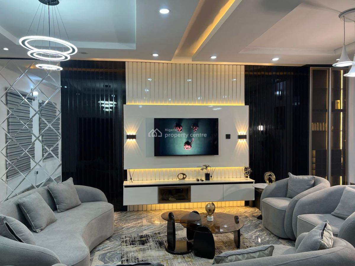 Modernized New 3 Bedroom Apartment, Awuse Estate, Opebi, Ikeja, Lagos, Flat / Apartment Short Let