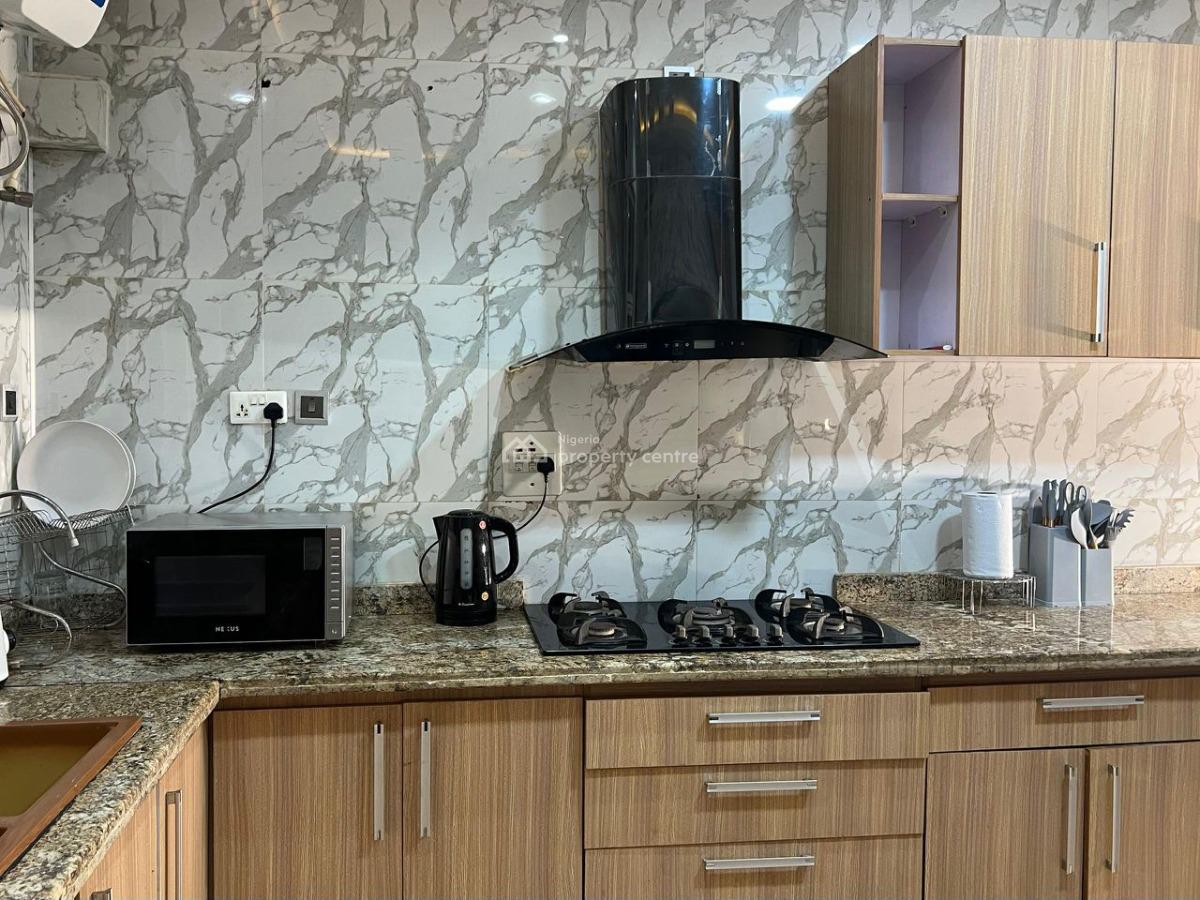 Modernized New 3 Bedroom Apartment, Awuse Estate, Opebi, Ikeja, Lagos, Flat / Apartment Short Let