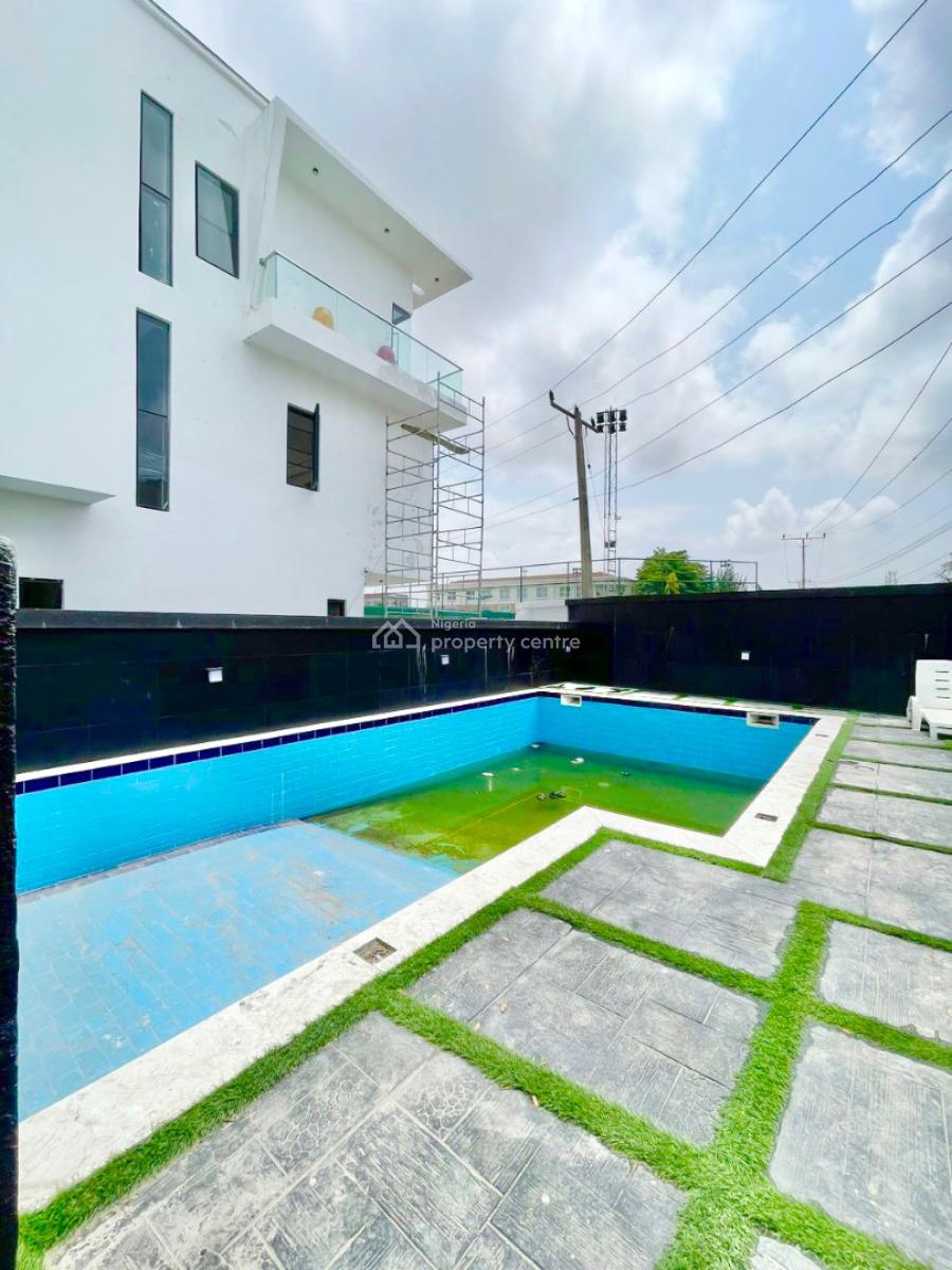 Newly Built Fully Serviced 4 Bedroom Terrace  Duplex with Bq, Ikate, Lekki, Lagos, Terraced Duplex for Rent