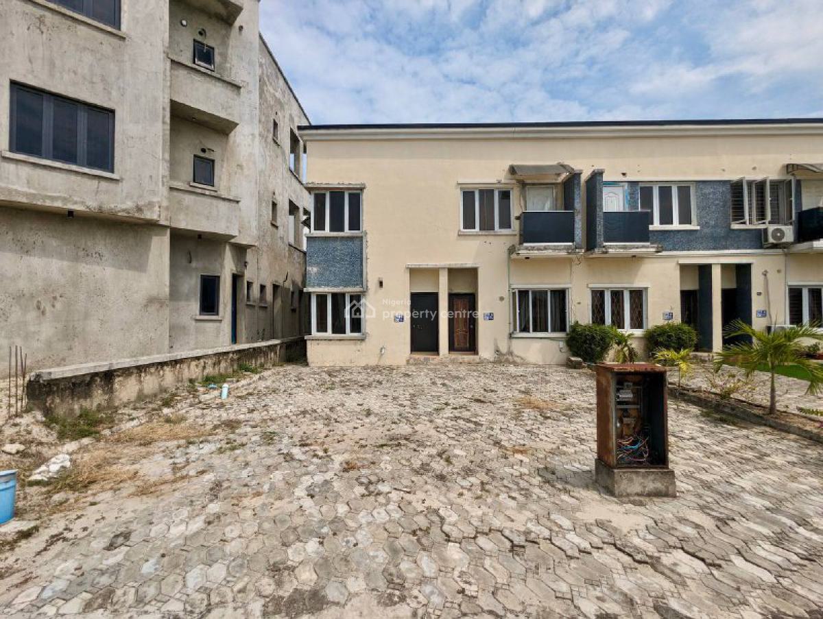 Spacious 1 Bedroom Terrace Duplex with Waterview, Buena Vista Estate, Orchid Road, Lekki, Lagos, Terraced Duplex for Sale