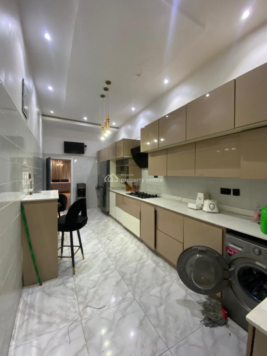 Fully Furnished 4 Bedroom Semi Detached Duplex with a Bq, Osapa London, Lekki, Lagos, Semi-detached Duplex for Rent
