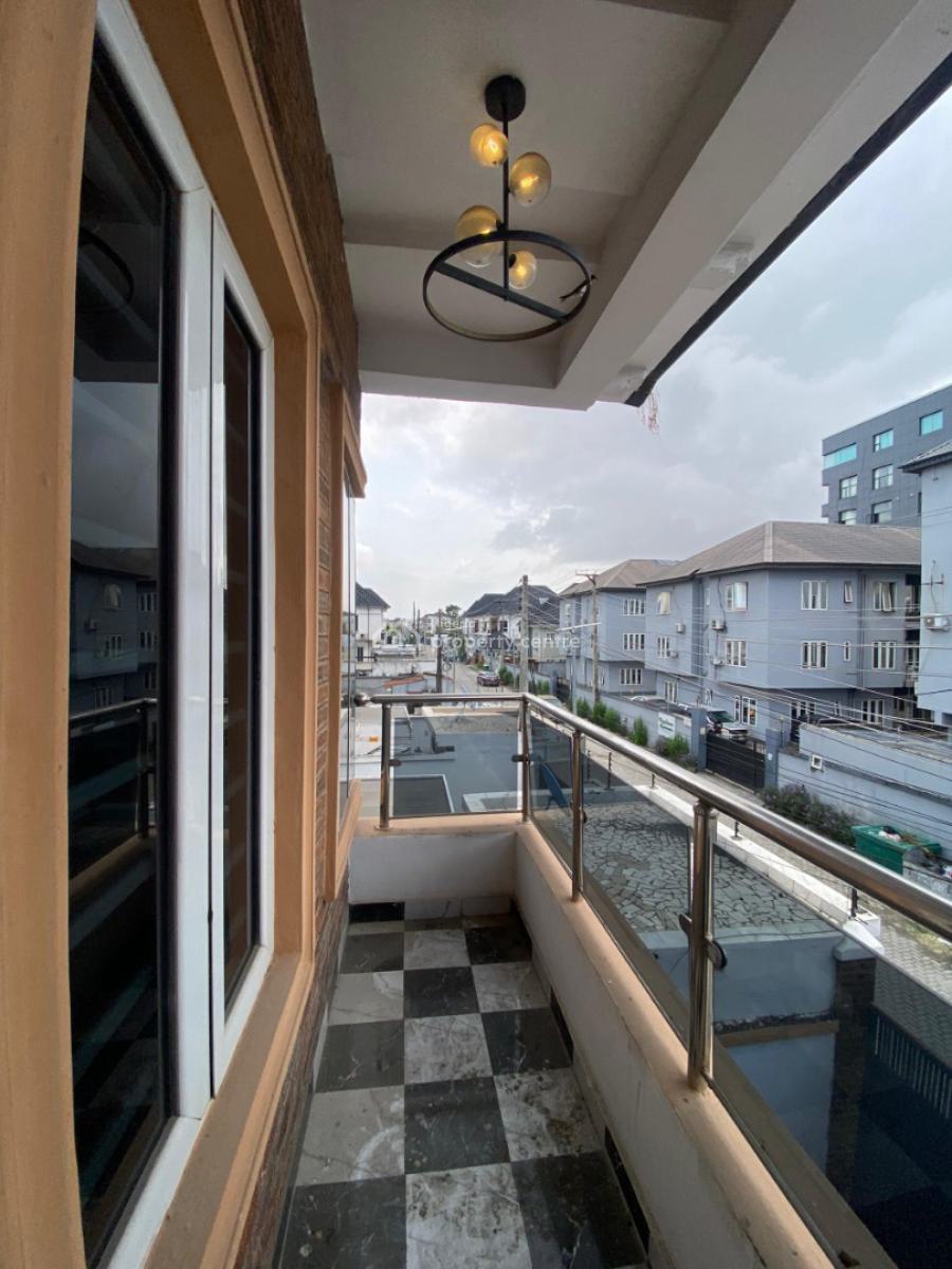 Fully Furnished 4 Bedroom Semi Detached Duplex with a Bq, Osapa London, Lekki, Lagos, Semi-detached Duplex for Rent