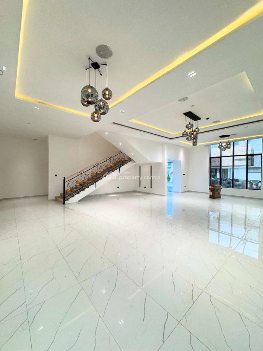 Magnificent 5 Bedroom Detached Duplex with Pool & Bq, Chevron, Lekki, Lagos, Detached Duplex for Sale
