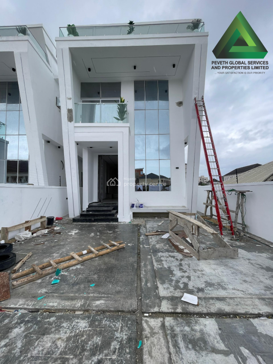 Luxury 5 Bedroom Fully Detached Duplex with Swimming Pool, Bq, Ologolo, Lekki, Lagos, Detached Duplex for Sale