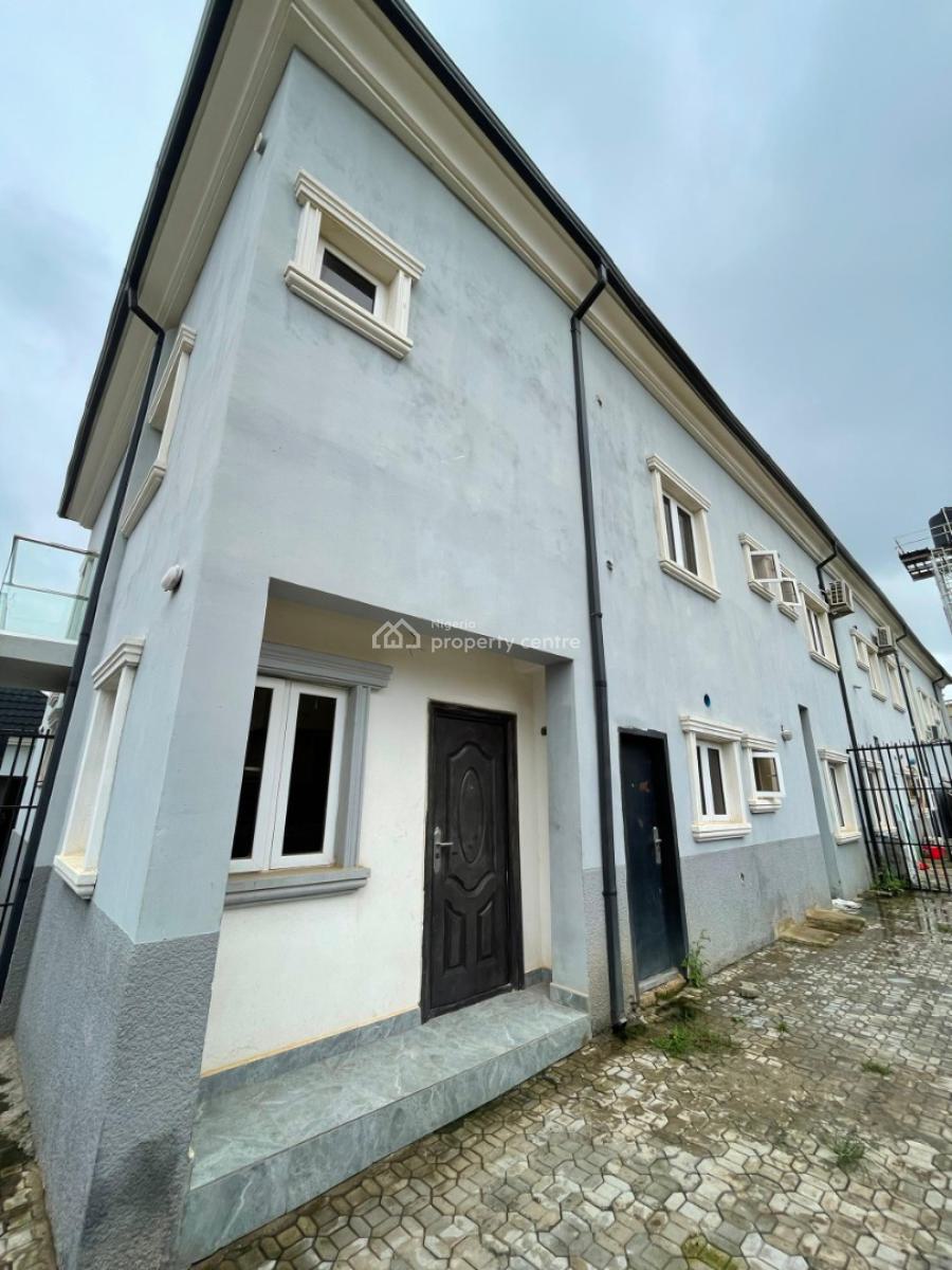 Well Built 4 Bedroom Terrace Duplex with Bq, Gilmore with Little Untarred Road, Jahi, Abuja, Terraced Duplex for Sale
