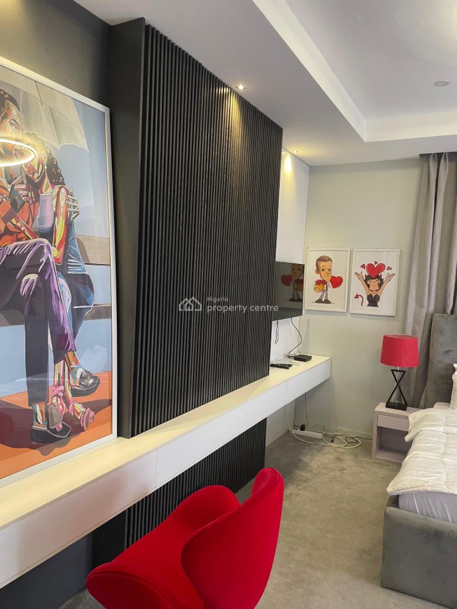 Beautifully Furnished 3-bedroom Apartment with Swimming Pool, Ajah, Lagos, Flat / Apartment Short Let