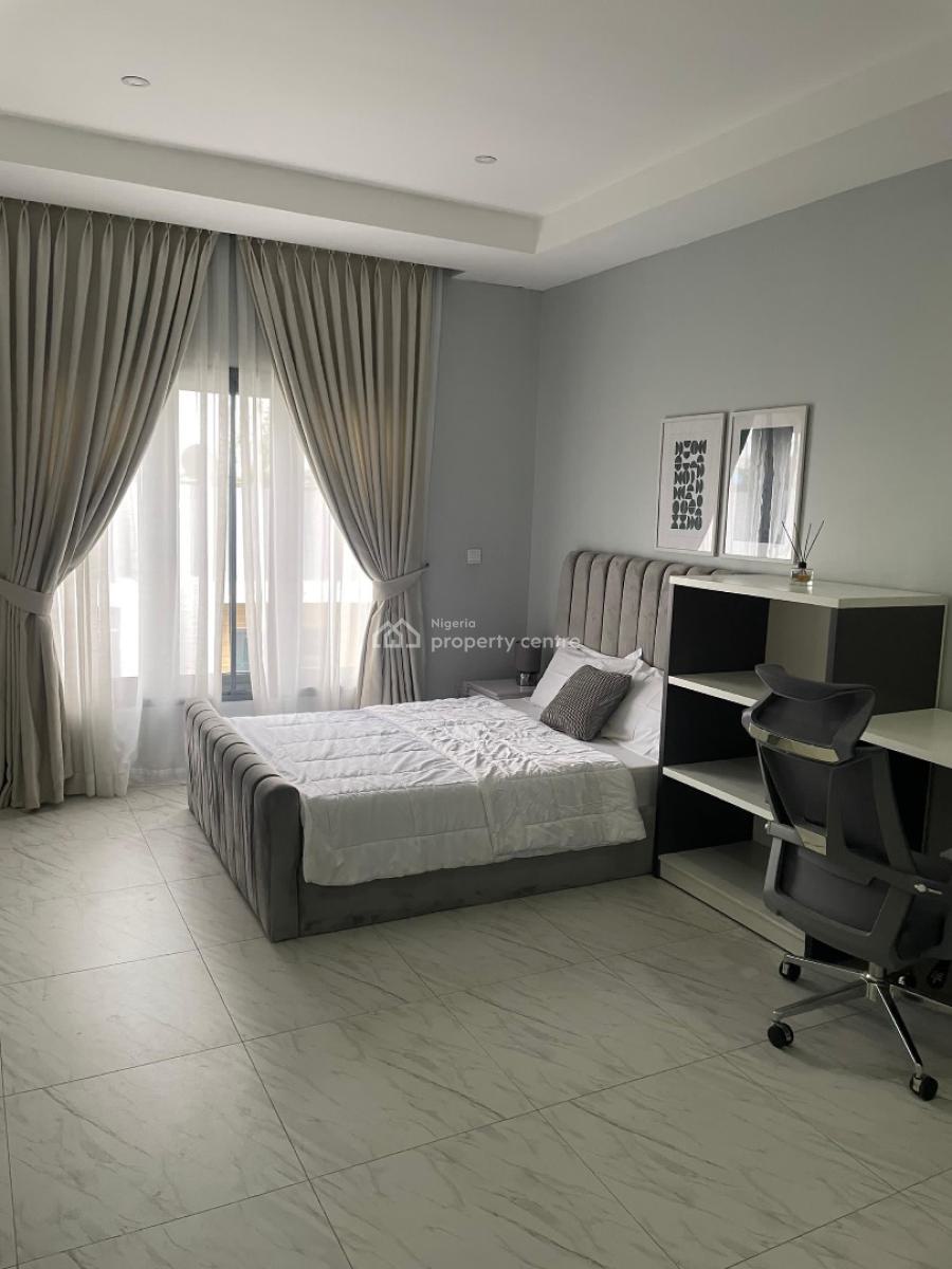 Beautifully Furnished 3-bedroom Apartment with Swimming Pool, Ajah, Lagos, Flat / Apartment Short Let