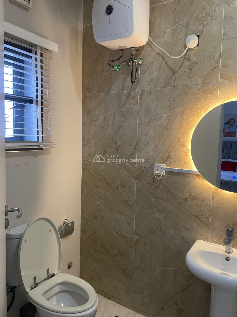 Beautifully Furnished 3-bedroom Apartment with Swimming Pool, Ajah, Lagos, Flat / Apartment Short Let