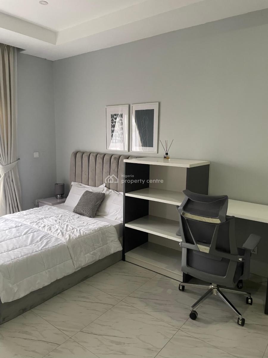 Beautifully Furnished 3-bedroom Apartment with Swimming Pool, Ajah, Lagos, Flat / Apartment Short Let