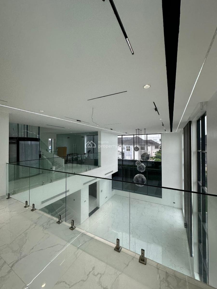 Contemporary 5 Bedroom Fully Detached Duplex + Pool, Gum, Cinema, Bq, Osapa London, Lekki, Lagos, Detached Duplex for Sale