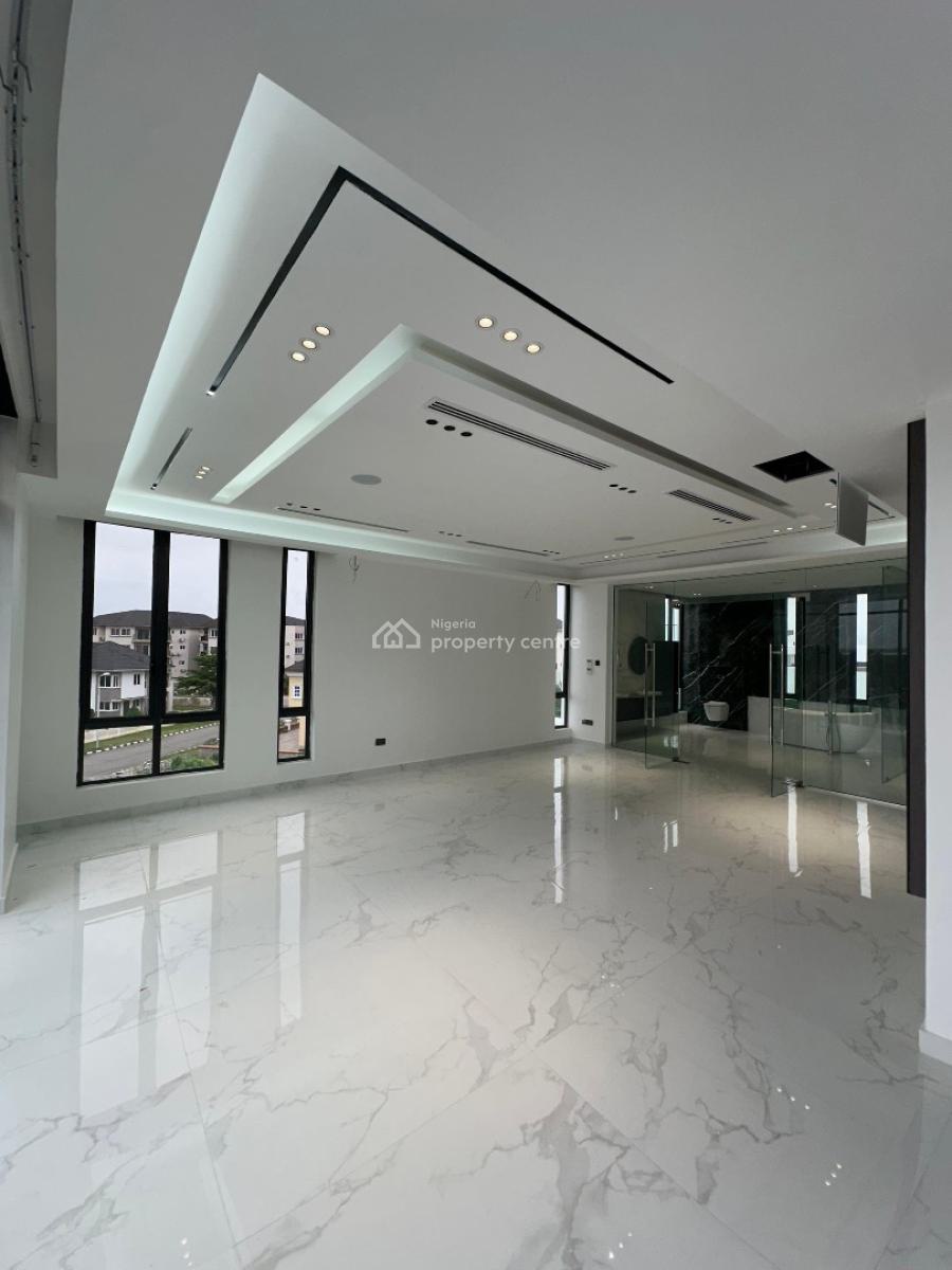 Contemporary 5 Bedroom Fully Detached Duplex + Pool, Gum, Cinema, Bq, Osapa London, Lekki, Lagos, Detached Duplex for Sale