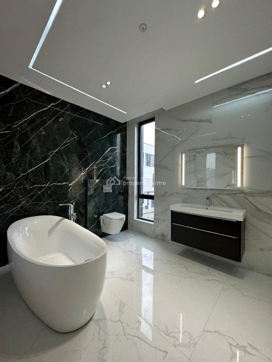 Contemporary 5 Bedroom Fully Detached Duplex + Pool, Gum, Cinema, Bq, Osapa London, Lekki, Lagos, Detached Duplex for Sale