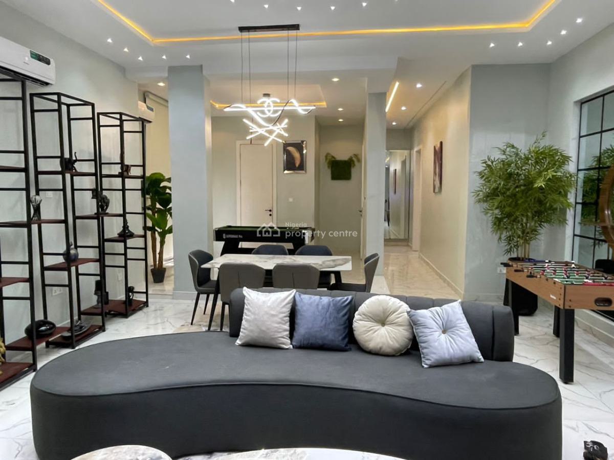 Luxuriously Furnished 2 Bedroom with Elevator 24 Hours Light Up, Ikate, Lekki, Lagos, Flat / Apartment for Rent