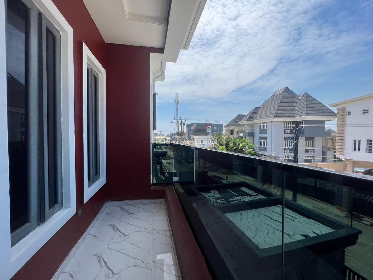 Beautiful 4 Bedroom Detached Duplex with a Bq, Alpha Beach, Lekki, Lagos, Detached Duplex for Sale