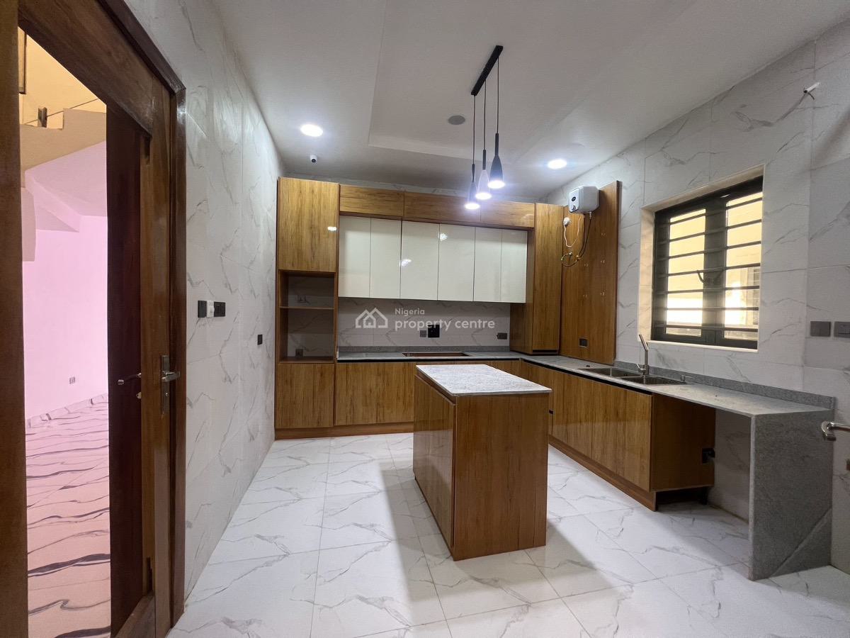 Beautiful 4 Bedroom Detached Duplex with a Bq, Alpha Beach, Lekki, Lagos, Detached Duplex for Sale