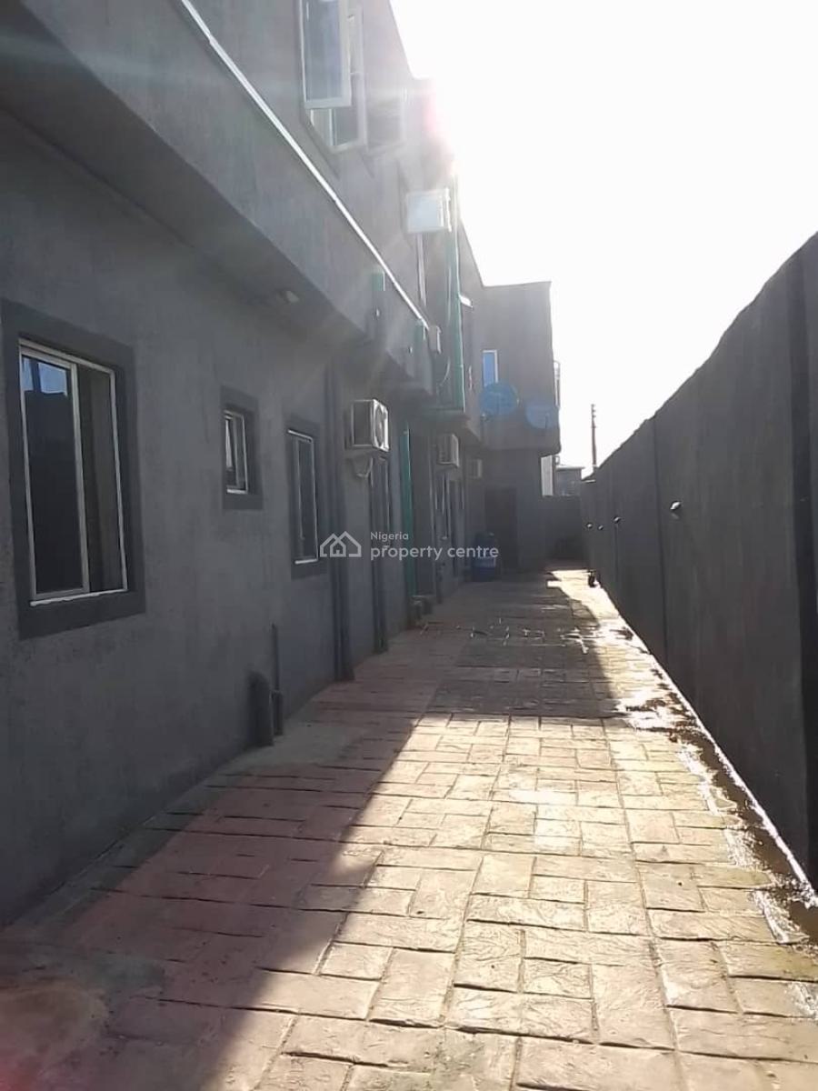 Newly Built Mini Flat (ground Floor) with a Master Bedroom, Ijesha, Surulere, Lagos, Flat / Apartment for Rent