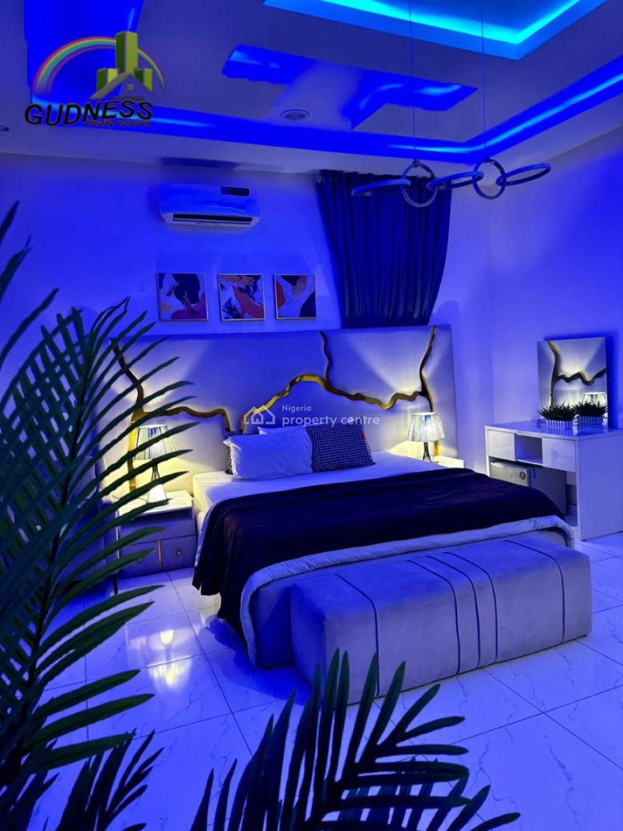 Furnished 4 Bedroom Semi Detached Duplex with Inverter & Pool, Ikota, Lekki, Lagos, Semi-detached Duplex for Rent