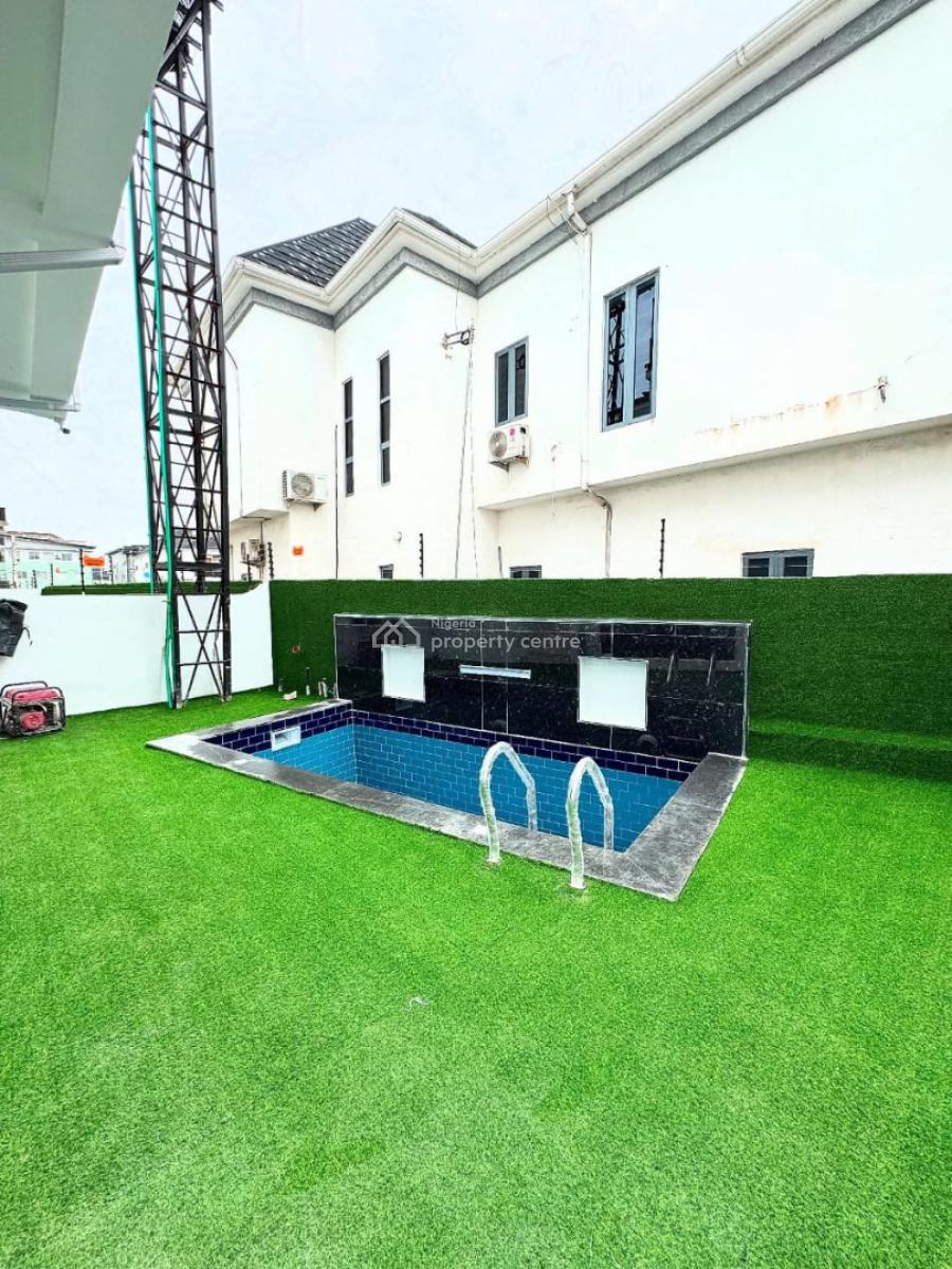Contemporary 5-bedroom Detached Duplex & a Bq, 2nd Toll Gate, Lekki, Lagos, Detached Duplex for Sale