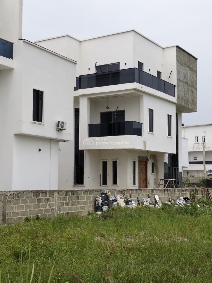 Luxury 5 Bedroom with Bq and Swimming Pool, Peace Gardens Estate, Sangotedo, Ajah, Lagos, Detached Duplex for Sale