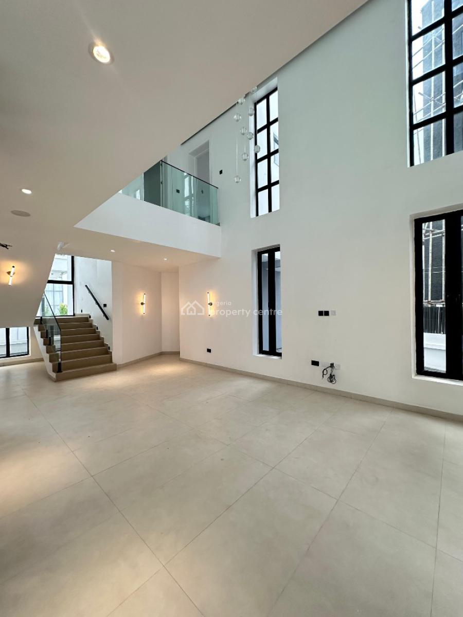 Contemporary 5 Bedroom Fully Detached Duplex with Bq, Swimming Pool, 2nd Toll Gate, Lekki, Lagos, Detached Duplex for Sale