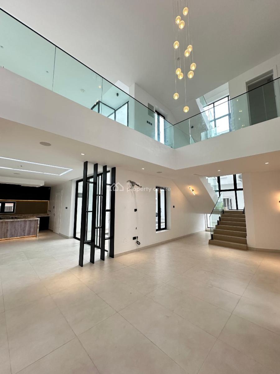 Contemporary 5 Bedroom Fully Detached Duplex with Bq, Swimming Pool, 2nd Toll Gate, Lekki, Lagos, Detached Duplex for Sale