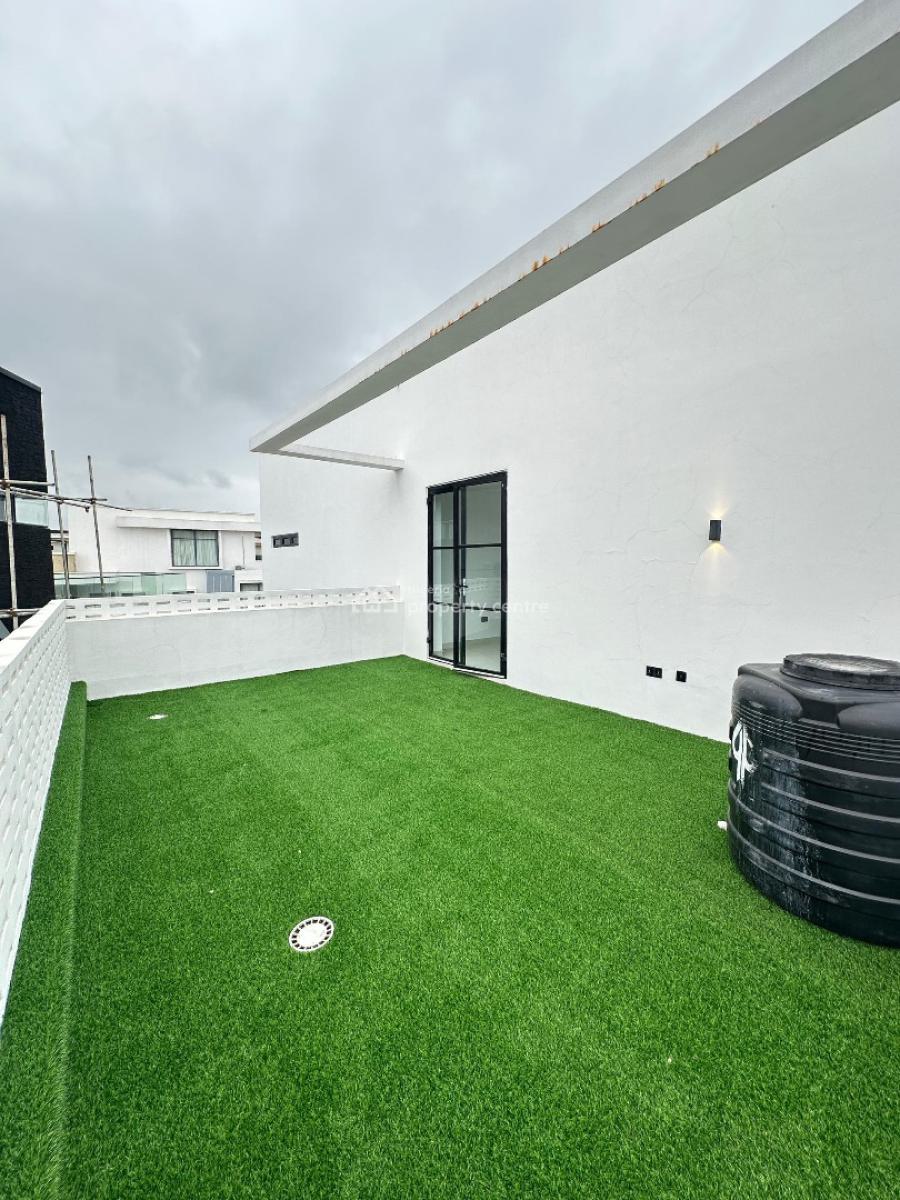 Contemporary 5 Bedroom Fully Detached Duplex with Bq, Swimming Pool, 2nd Toll Gate, Lekki, Lagos, Detached Duplex for Sale