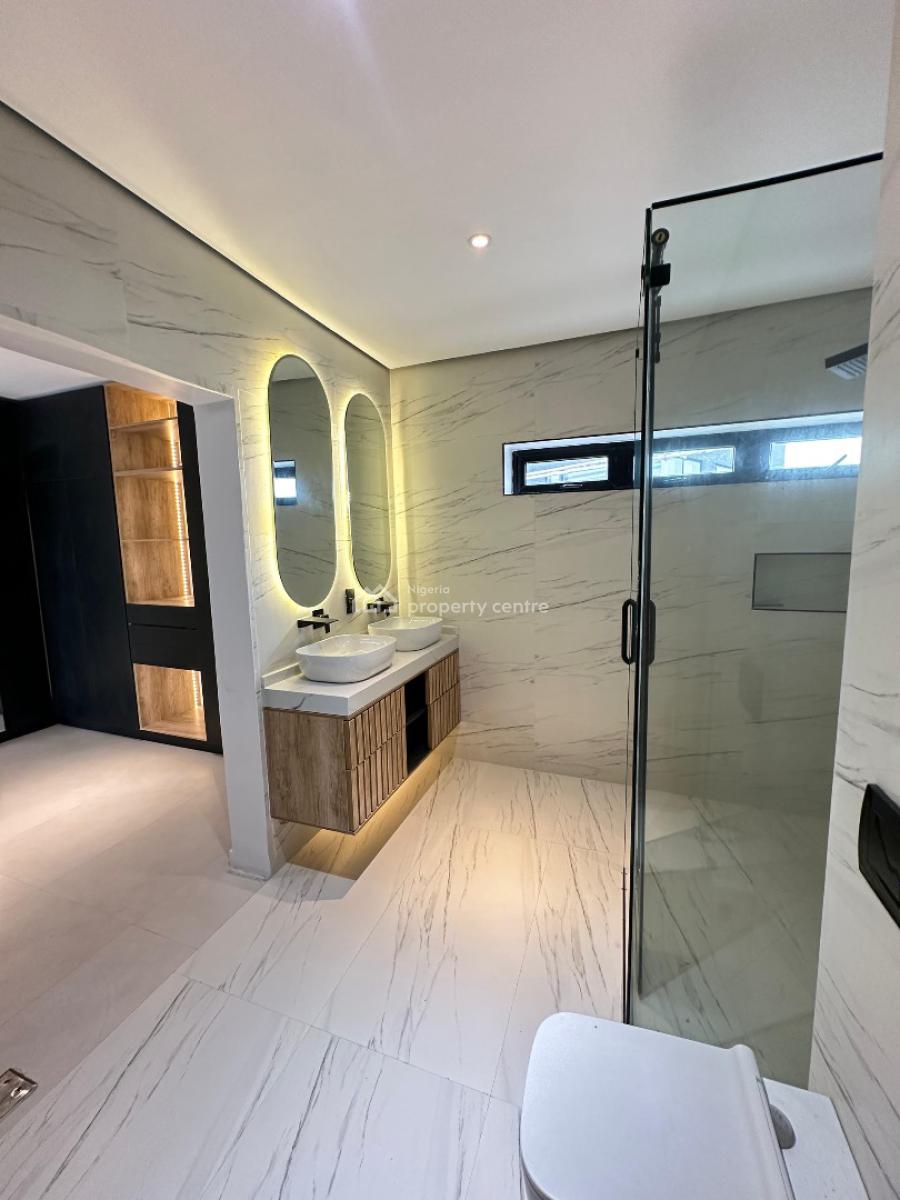 Contemporary 5 Bedroom Fully Detached Duplex with Bq, Swimming Pool, 2nd Toll Gate, Lekki, Lagos, Detached Duplex for Sale